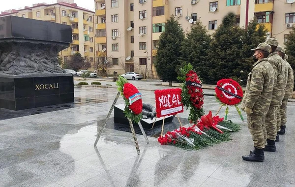 Xocalı soyqırımının 30-cu ildönümü ilə əlaqədar Azərbaycan Ordusunda silsilə tədbirlər keçirilib