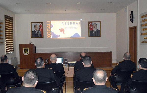 Xocalı soyqırımının 30-cu ildönümü ilə əlaqədar Azərbaycan Ordusunda silsilə tədbirlər keçirilib