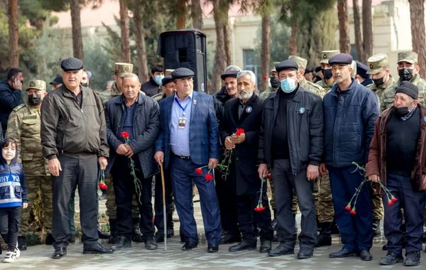 Salyanda Xocalı faciəsinin qurbanları anılıb - FOTO