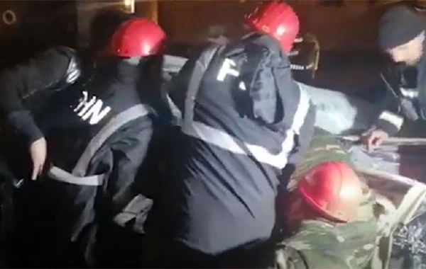 İsmayıllıda qəza, yaralılar var - VİDEO