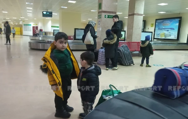 Ukraynadan təxliyyə edilən 176 Azərbaycan vətəndaşı Bakıya gətirilib - FOTO