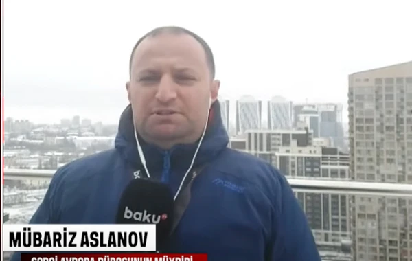 Baku TV-nin əməkdaşı Ukraynadan son vəziyyəti AÇIQLADI - VİDEO