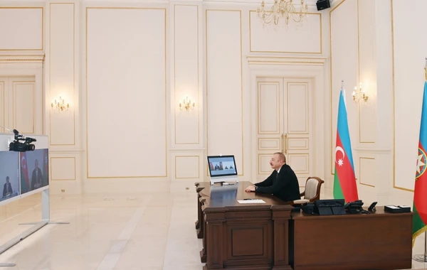 İlham Əliyev rumıniyalı naziri qəbul etdi - YENİLƏNİB - FOTO