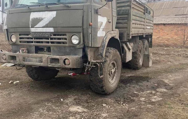 Rusiyanın tankları və silahları Ukrayna ordusunun əlində - FOTO