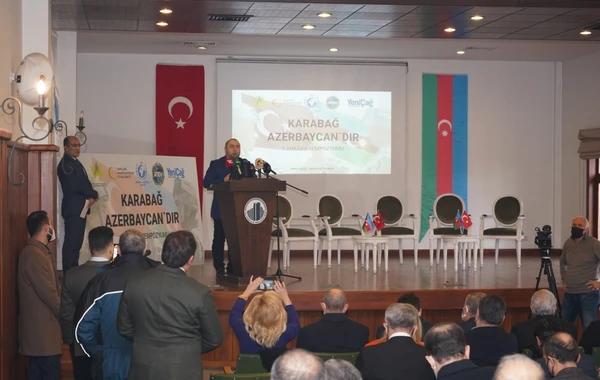 Ankarada Birinci "Qarabağ Azərbaycandır" Simpoziumu təşkil edildi -  Tanınmış jurnalistlər bir araya gəldi