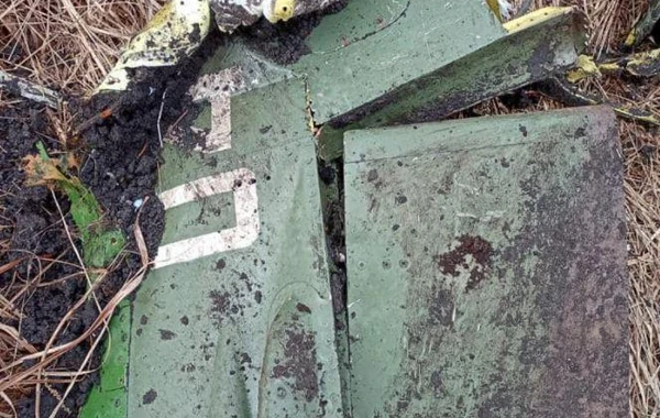 Ukrayna hərbçiləri Rusiyanın "Su-25" təyyarəsini vurub - FOTO