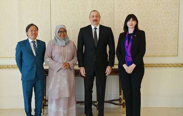 Prezident İlham Əliyev BMT-nin Məskunlaşma Proqramının icraçı direktorunu qəbul edib - YENİLƏNİB