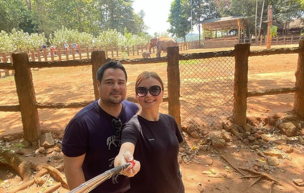 Sevdanın həkim həyat yoldaşı ilə yeni görüntüləri - FOTO