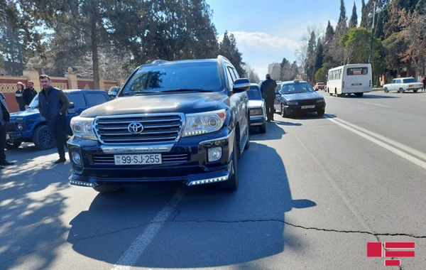 Gəncədə zəncirvarı qəza olub - FOTO