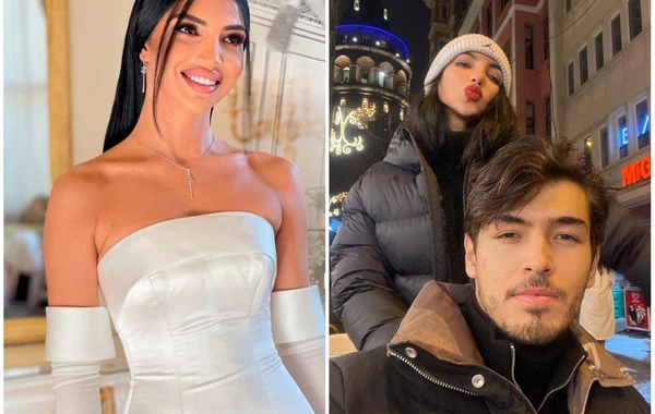 Azərbaycanlı model memar ərini belə təbrik etdi - FOTO