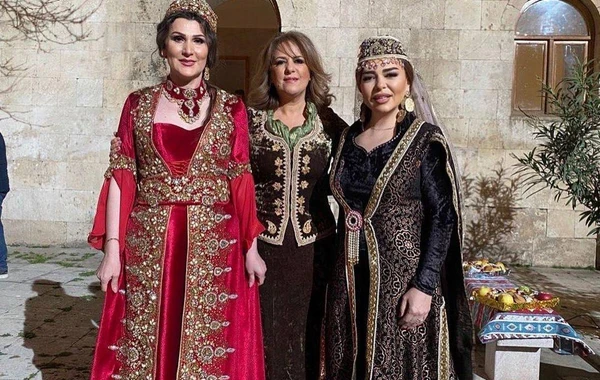 Xalq artistləri Ağdamda - FOTO/VİDEO