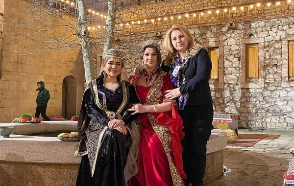 Xalq artistləri Ağdamda - FOTO/VİDEO