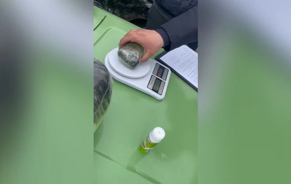 Tovuzda narkokuryerlər saxlanılıb - FOTO