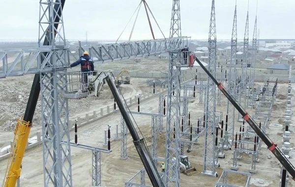 Bakıda yeni elektrik yarımstansiyası tikilir - VİDEO