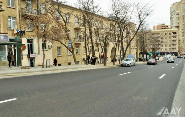 AAYDA paytaxtın iki küçəsində yeni asfalt-beton örtüyü döşəyib - FOTO