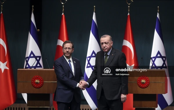 İki ölkə arasında tarixi görüş - Hersoq Ərdoğana TƏŞƏKKÜR ETDİ - FOTO