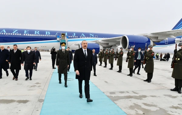 Начался рабочий визит президента Ильхама Алиева в Турцию - ВИДЕО