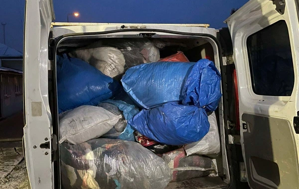 Azərbaycanlı gənclər Ukraynada humanitar aksiyaya start verib - FOTO