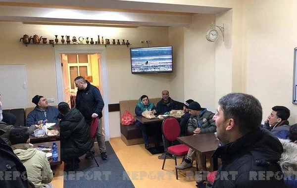 Ukraynadan Almaniyaya keçən Azərbaycan vətəndaşları qaçqın kamplarına yerləşdiriliblər - FOTO