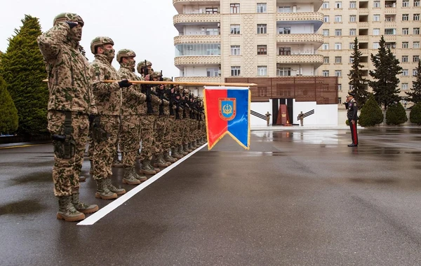 Daxili Qoşunların yaranma ildönümü qeyd olunub - FOTO
