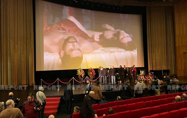 Moskvada Rüstəm İbrahimbəyovla vida mərasimi keçirilib - FOTO