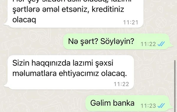 "Bank" DİN rəsmisini aldatmaq istədi - FOTO