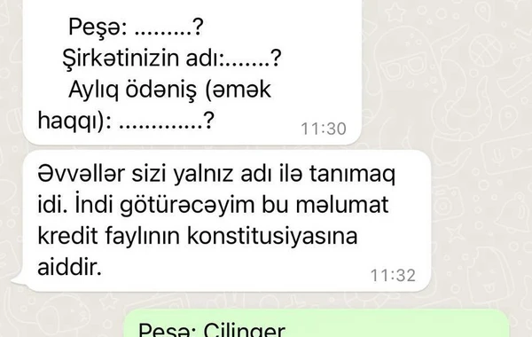 "Bank" DİN rəsmisini aldatmaq istədi - FOTO