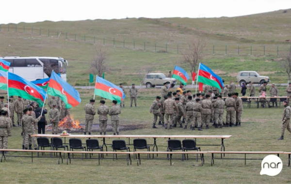 “Nar” Novruz bayramını azad edilmiş ərazilərdə əsgərlərlə qeyd etdi - FOTO/VİDEO