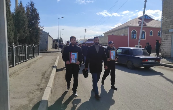 Ukraynada öldürülən azərbaycanlılar Göygöldə dəfn edilib - FOTO/VİDEO