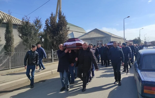 Ukraynada öldürülən azərbaycanlılar Göygöldə dəfn edilib - FOTO/VİDEO