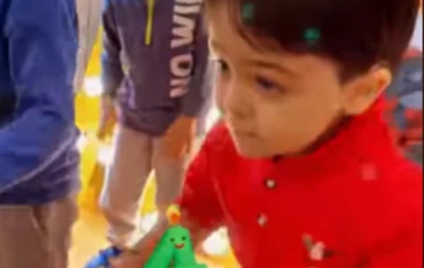 Fərda Xudaverdiyev oğlunun 4 yaşını belə qeyd etdi - FOTO