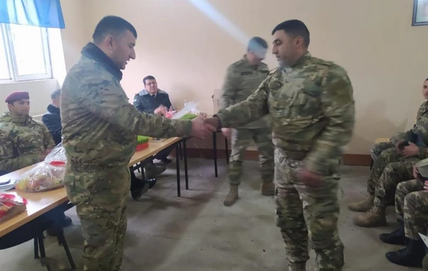 Hərbi Prokurorluğun nümayəndələri hərbi hissələrdə olublar - FOTO