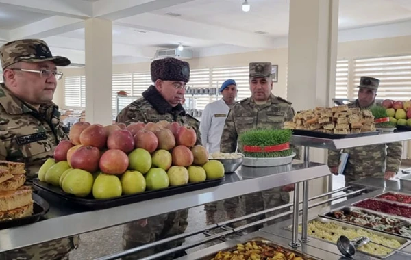 Hərbi Prokurorluğun nümayəndələri hərbi hissələrdə olublar - FOTO