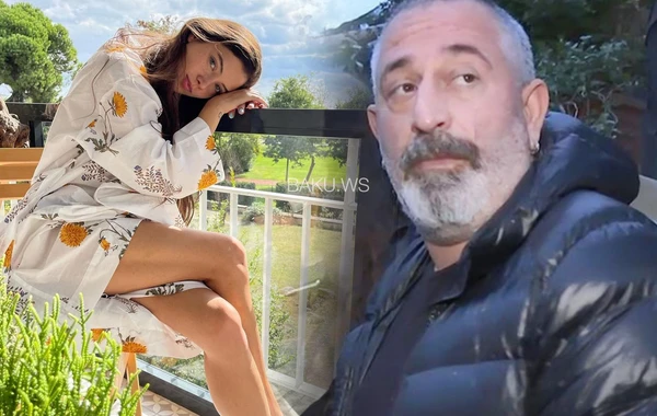 48 yaşlı Cem Yılmaz 21 yaş kiçik sevgilisi ilə - FOTO