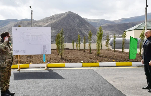 Suqovuşanda “N” saylı hərbi hissəsinin açılışı olub - FOTO