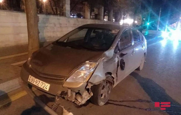 Bakıda AĞIR QƏZA: Moped sürücüsü öldü - FOTO