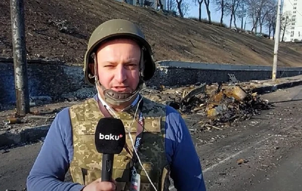 Эксклюзивные кадры Baku TV ожесточенного боя в Киеве: обезврежены диверсанты - ВИДЕО