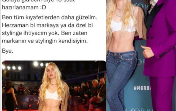 Geyimi lağa qoyulan Aleyna Tilki: "Mən bütün paltarlardan gözələm!" - FOTO/VİDEO
