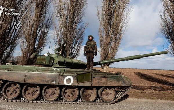 Ukrayna ordusu daha bir yaşayış məntəqəsini rus ordusundan təmizlədi - FOTO