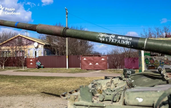 Ukrayna ordusu daha bir yaşayış məntəqəsini rus ordusundan təmizlədi - FOTO