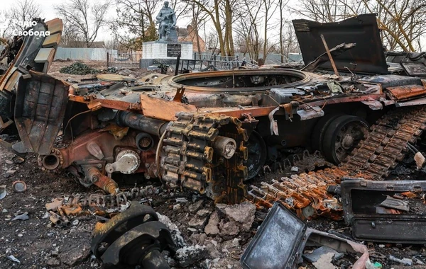 Ukrayna ordusu daha bir yaşayış məntəqəsini rus ordusundan təmizlədi - FOTO
