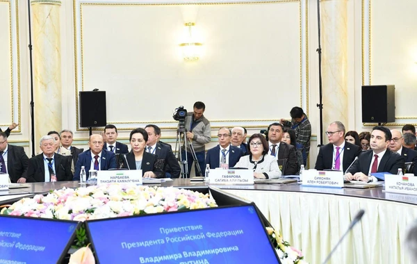 Azərbaycan Prezidenti MDB PA-nın üzvlərinə müraciət edib - FOTO