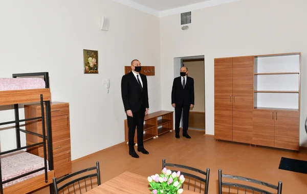 Prezident Bakıda müasir penitensiar müəssisələrdə yaradılan şəraitlə tanış olub - FOTO