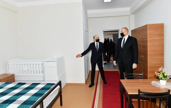 Prezident Bakıda müasir penitensiar müəssisələrdə yaradılan şəraitlə tanış olub - FOTO
