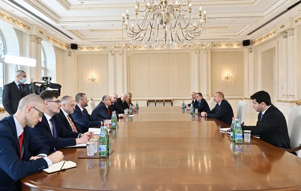 Prezident İlham Əliyev ATƏT-in sədrini qəbul edib - YENİLƏNİB