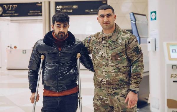 Daha bir neçə qazi müalicə üçün Türkiyəyə göndərilib - FOTO