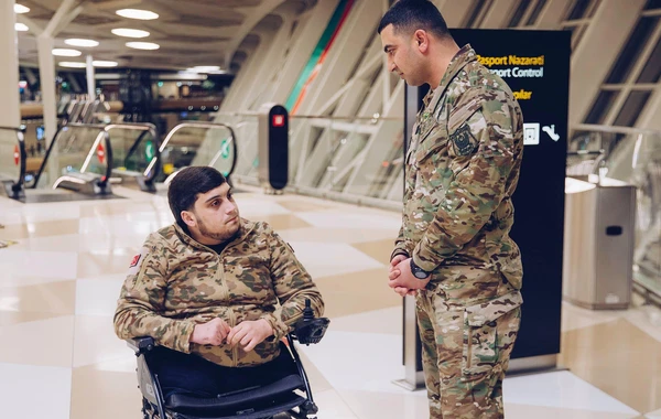 Daha bir neçə qazi müalicə üçün Türkiyəyə göndərilib - FOTO