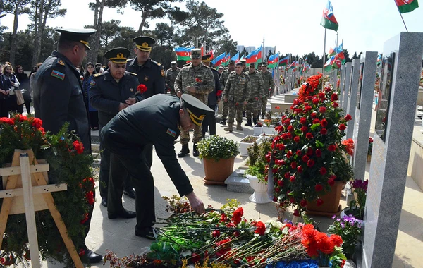 Milli Qəhrəman Şükür Həmidovun anım mərasimi keçirilib - FOTO