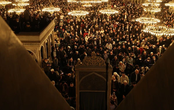 Ayasofiyada 88 il sonra  bir ilk - FOTO
