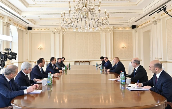 İlham Əliyev italiyalı naziri qəbul etdi - YENİLƏNİB